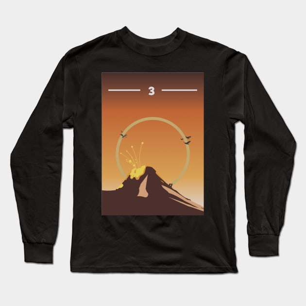 Minimalist Return of the King Poster Long Sleeve T-Shirt by Walford-Designs